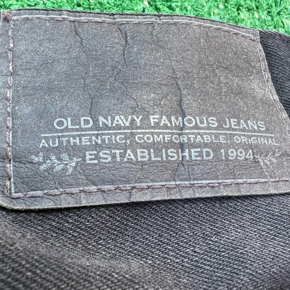 Old Navy Men Black Skinny Ajuste Jeans - Picture 5 of 5